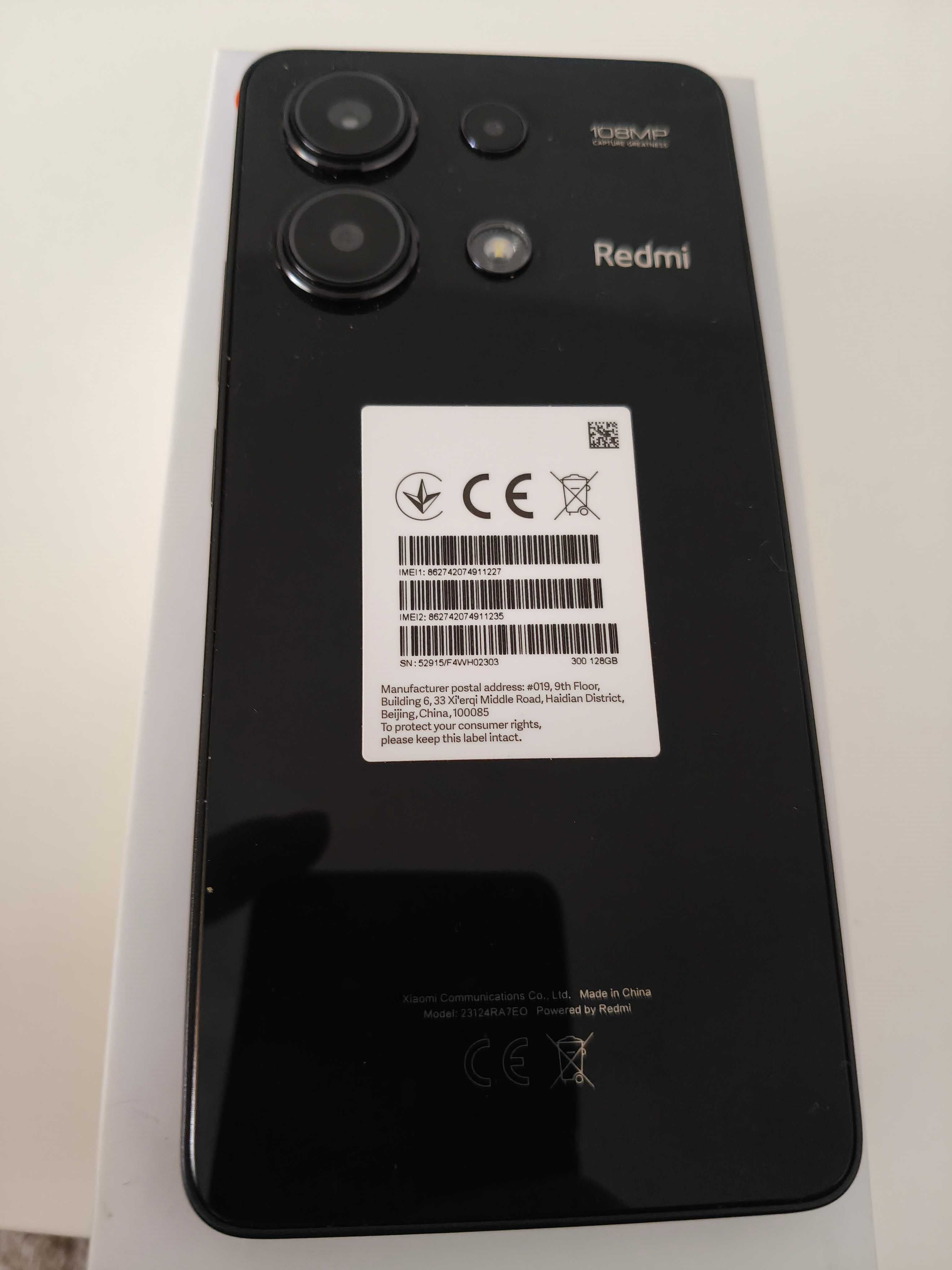 Xiaomi Redmi Note 13 4G Na gwarancji