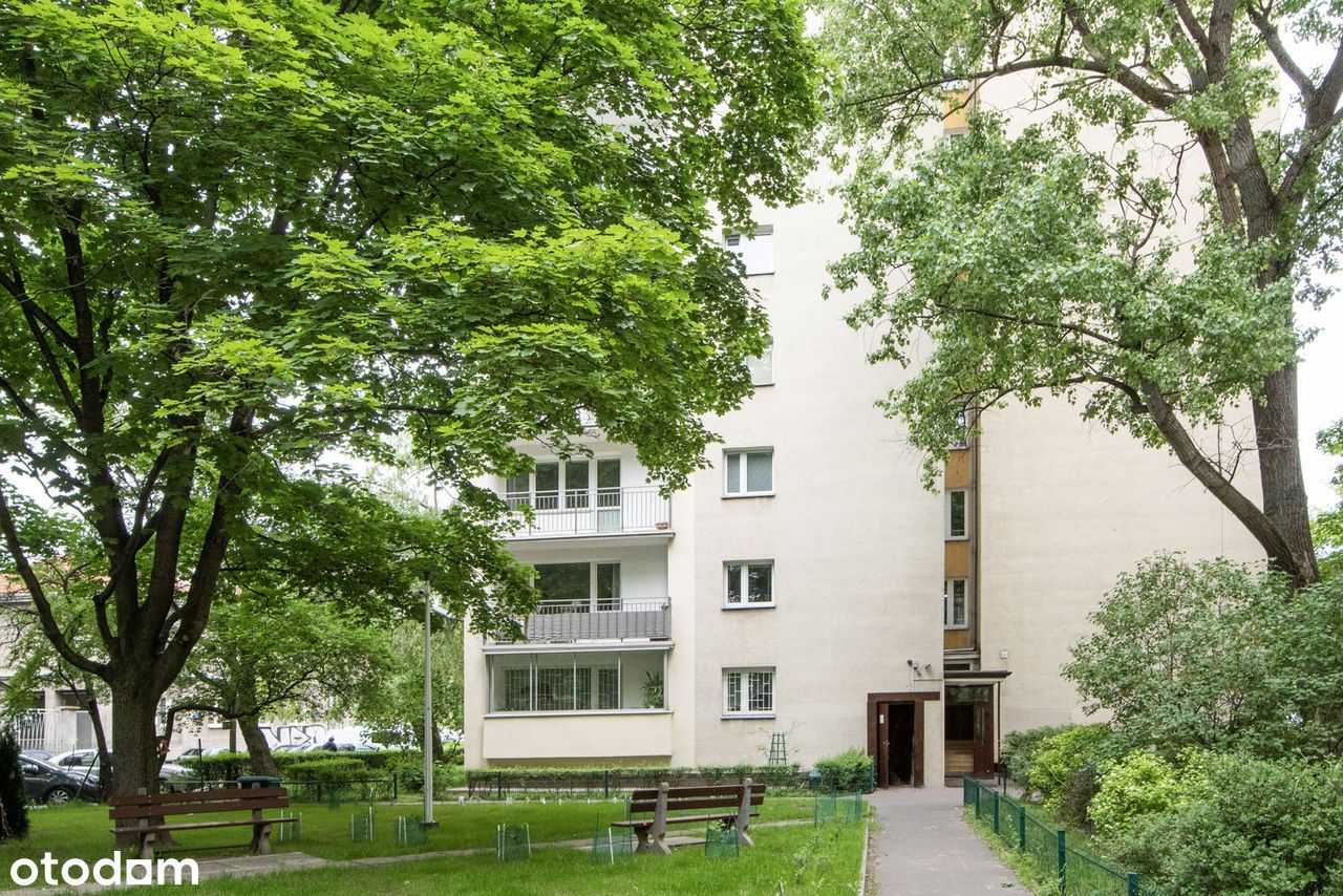 Mieszkanie 3/4 pokoje, zieleń, Śródmieście/Mokotów, cegła