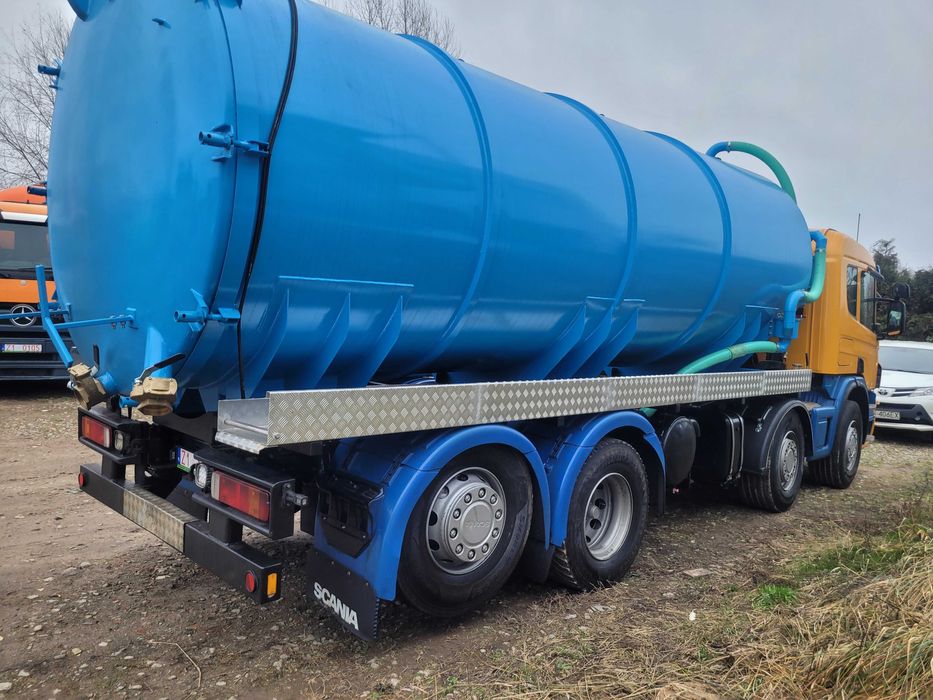 Scanie P400 Asenizacyjny ,szambiarka,beczka,4 osie