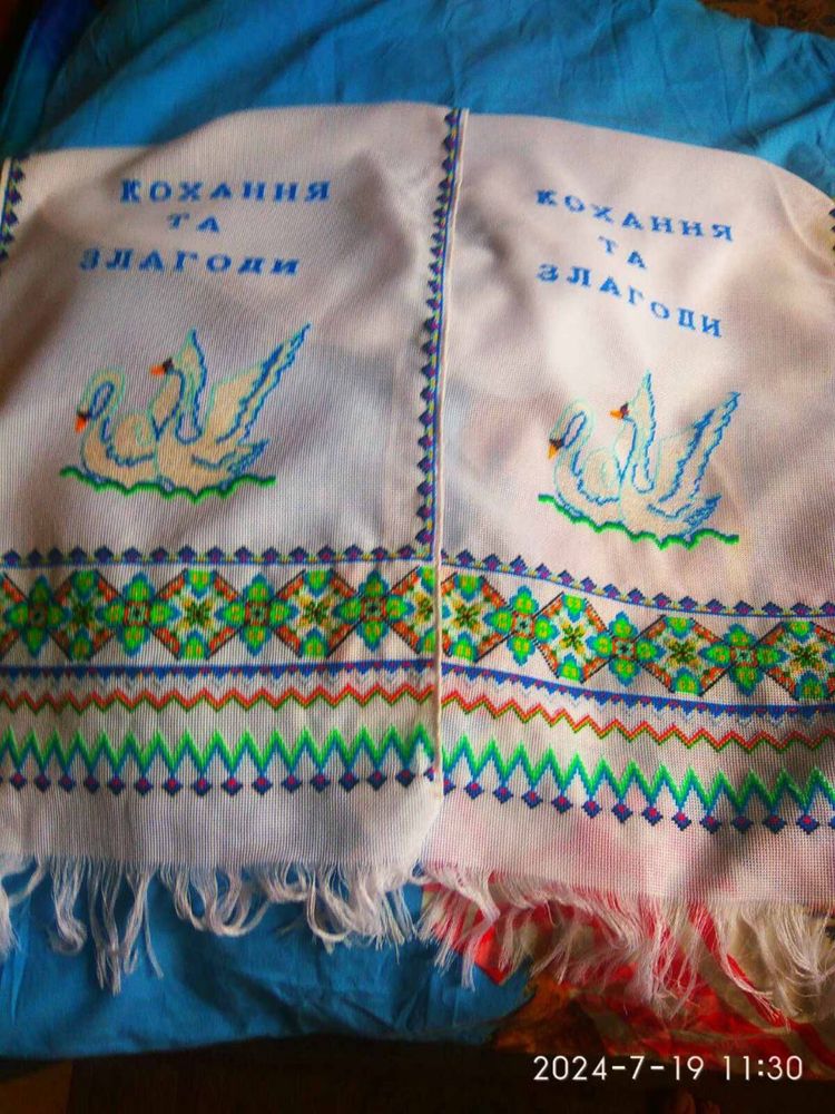 Весільні рушники 3 шт