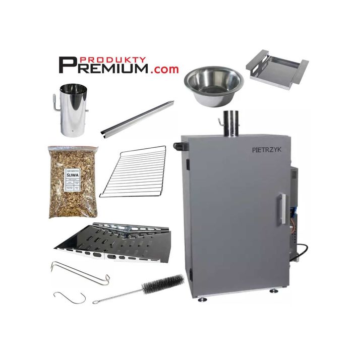 Wędzarnia ogrodowa elektryczna Pietrzyk 125/90E Termoobieg automatyczn