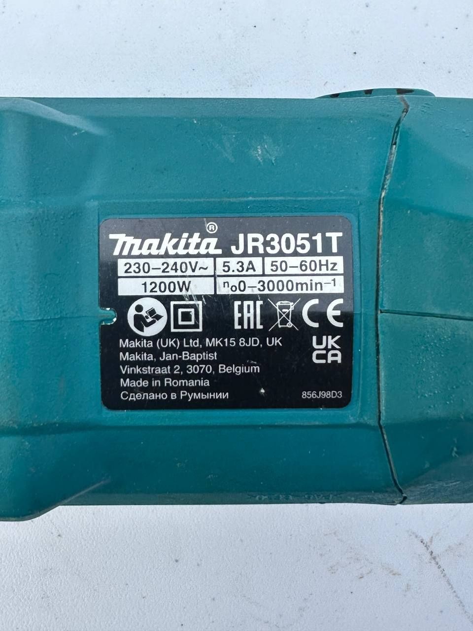 Продам сабельну пилу makita jr 3051t