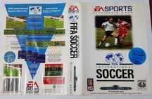 Capa internacional soccer mega drive original