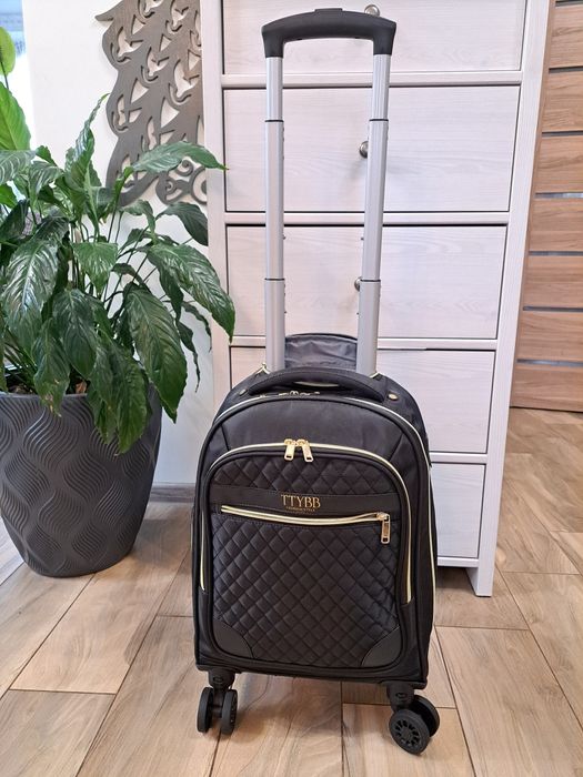 Plecak damski na kółkach na laptop 15,6 cala