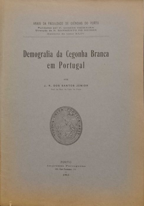 Demografia da Cegonha Branca em Portugal - J. R. dos Santos Júnior