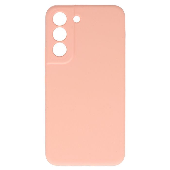 Silicone Lite Case Do Samsung Galaxy S22 Brzoskwiniowy