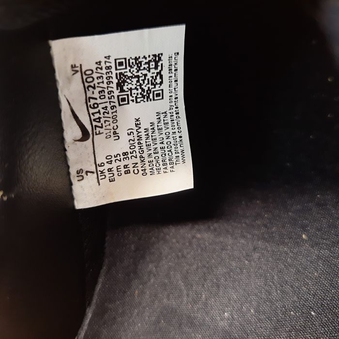 Кросівки Nike Air Force 1 Low Qs Sneaker Black FZ4167-200