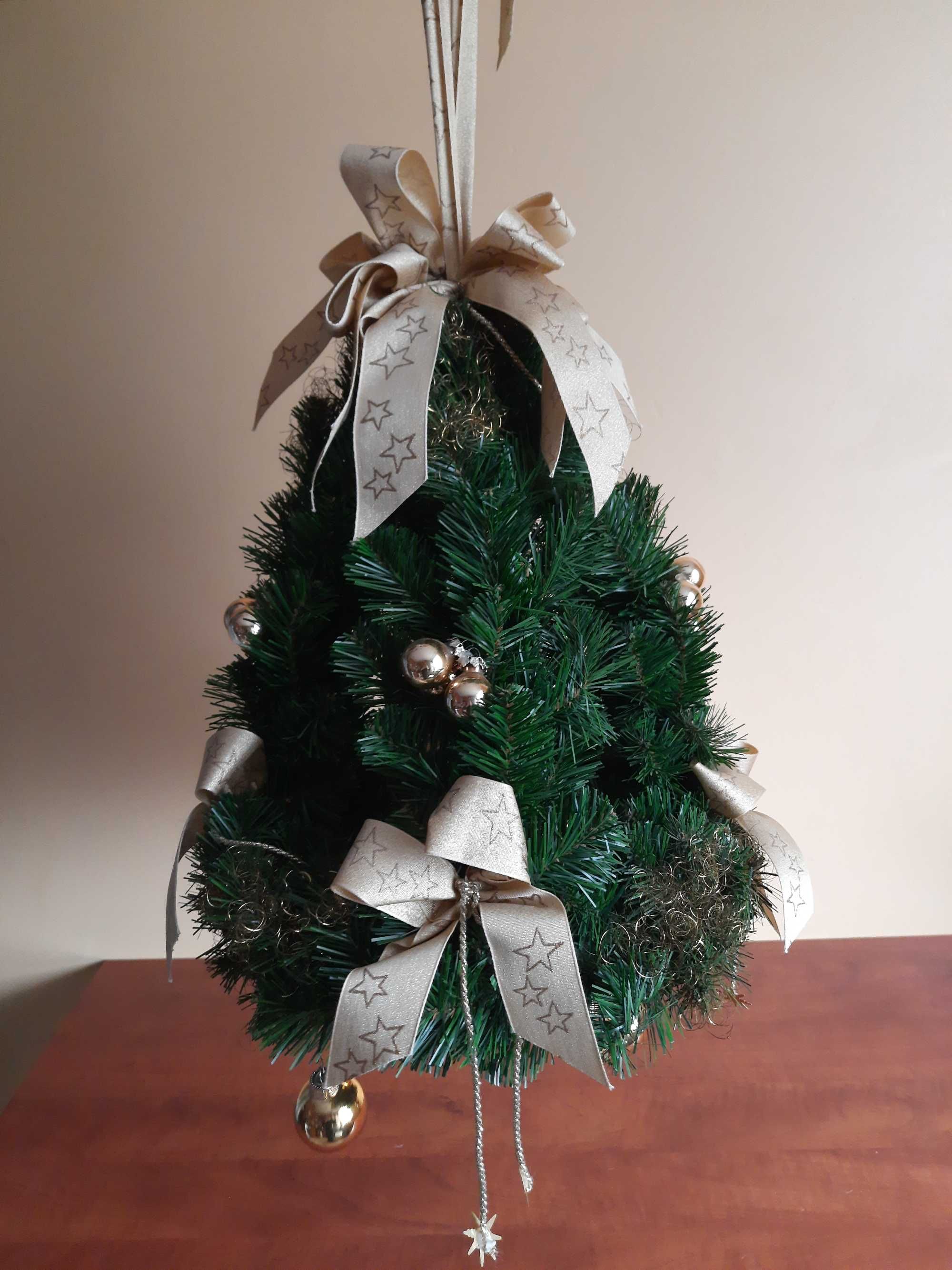 stroik, choinka do powieszenia, 40 cm, Boże Narodzenie