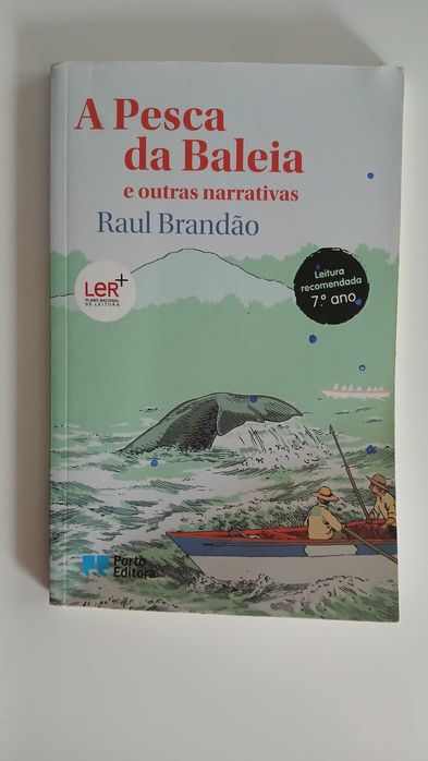 Livro A Pesca da Baleia de Raul Brandão
