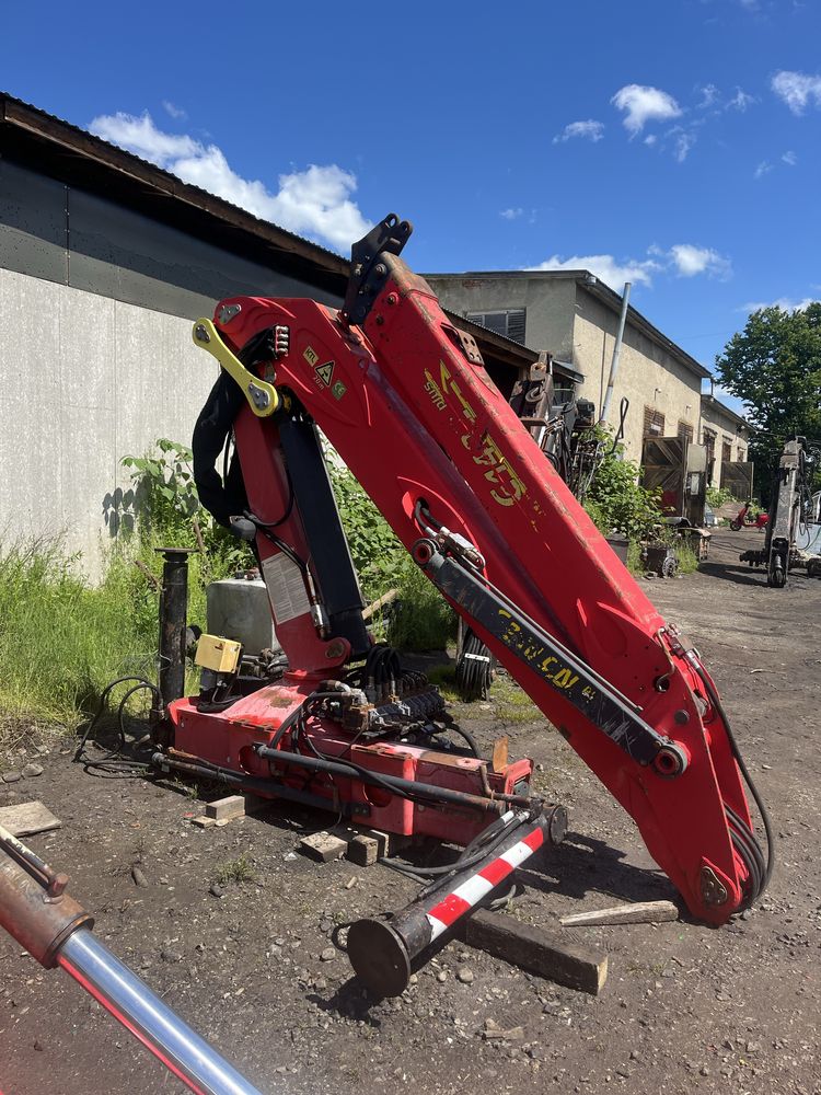 Кран маніпулятор Palfinger Epsilon 140z з пультом 9.5м   Loglift Hiab