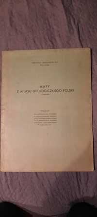 Mapy z atlasu geologicznego Polski.