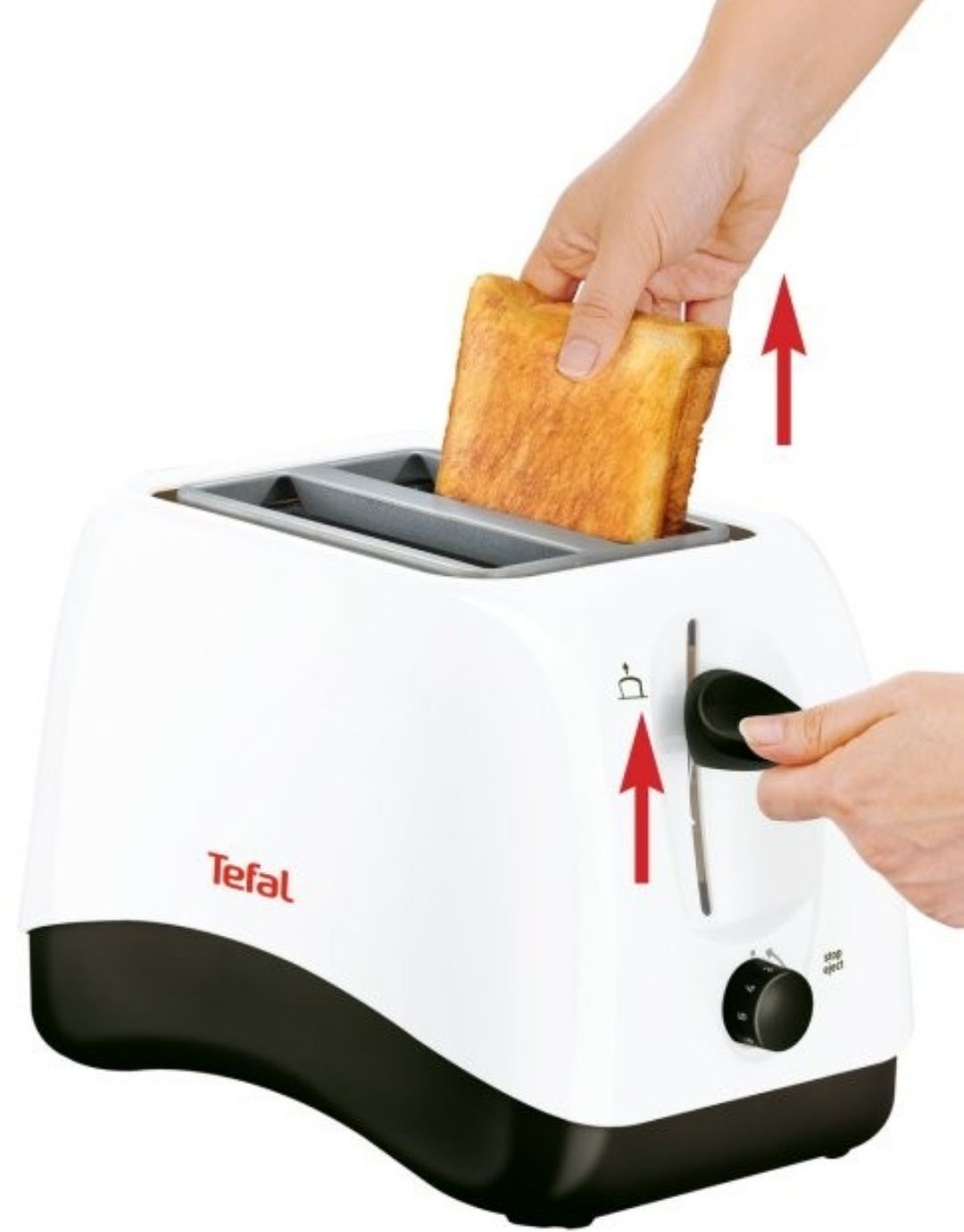 Toster Tefal TT130130 biały 850 W NOWY