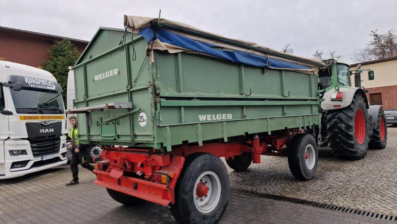 Welger Przyczepa, wywrotka 3 stronna kipper