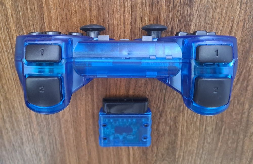 Comando consola Sony Playstation 2 PS2 sem fios - novo