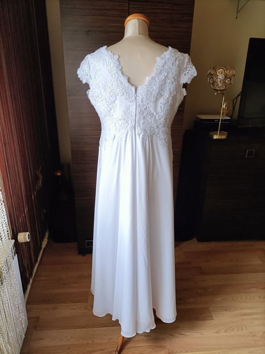 Suknia ślubna idealna dla Pani w ciąży