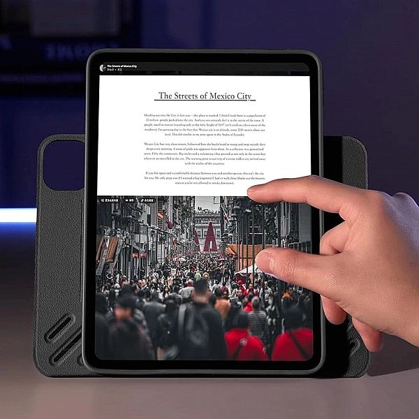 ESR FLIP HYBRID IPAD PRO 13” 7 / 8 / 2024, 2025 BLACK