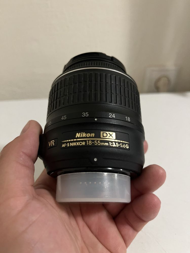 Lustrzanka cyfrowa Nikon D60 CCD Sensor DSLR - ZESTAW