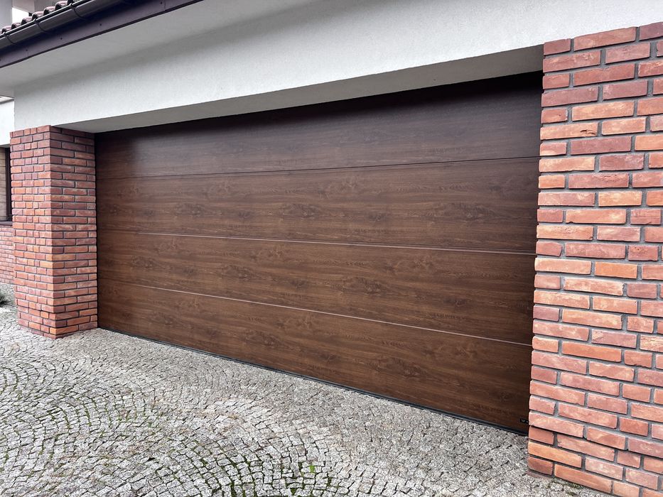 Brama segmentowa hormann 5,00/2,25 orzech