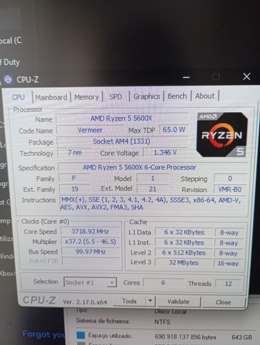 PC Gaming (RTX 3060 12GB | Ryzen 5 5600X | 1TB NVMe)