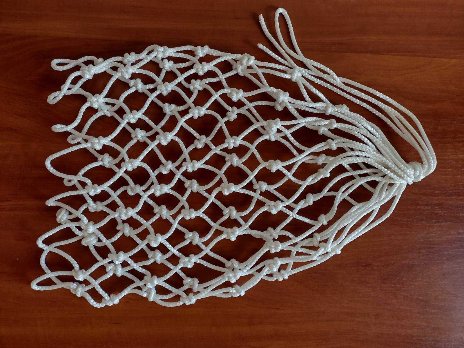 Сітка баскетбольна шнур д-3,5мм (1шт) БІЛА