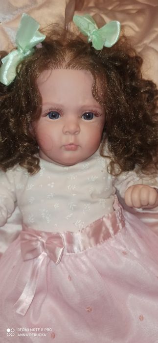 Nowa Lala typu reborn ręcznie wykonana