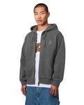 Худі Carhartt WIP Nelson Zip Hoodie Graphite