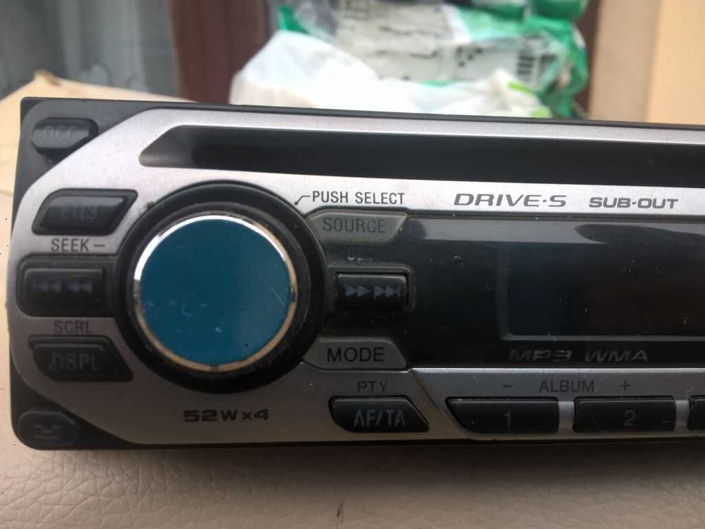 AudioCD SONY CDX-GT44IP X-Plod 4x52W CD/AUX/Subw MP3/WMA Bass EQ3Panel