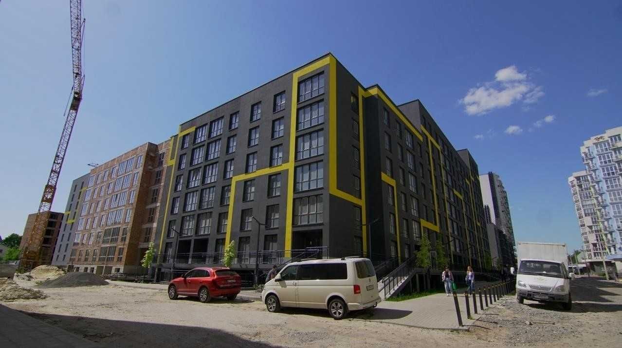 1 кімн. 45.9м.кв апартаменти в ЖК (Шенген). Внесок від 30%.