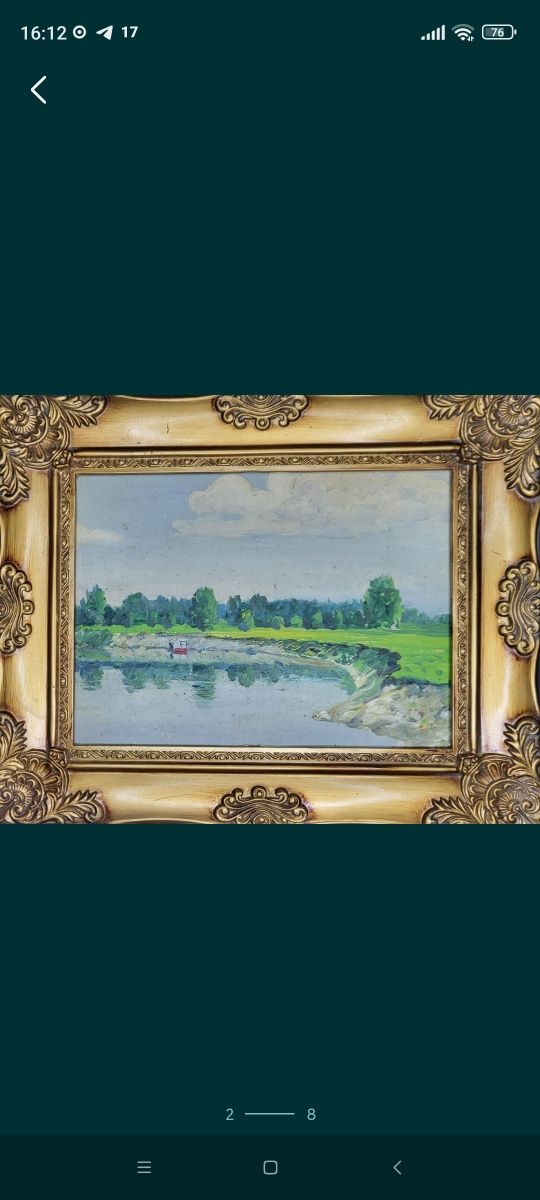 Продам картини - пейзаж, масло та японські фарби