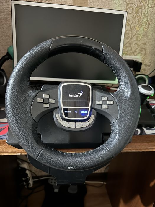 Игровий руль Genius Twin Wheel 900° FF PC/ PS3