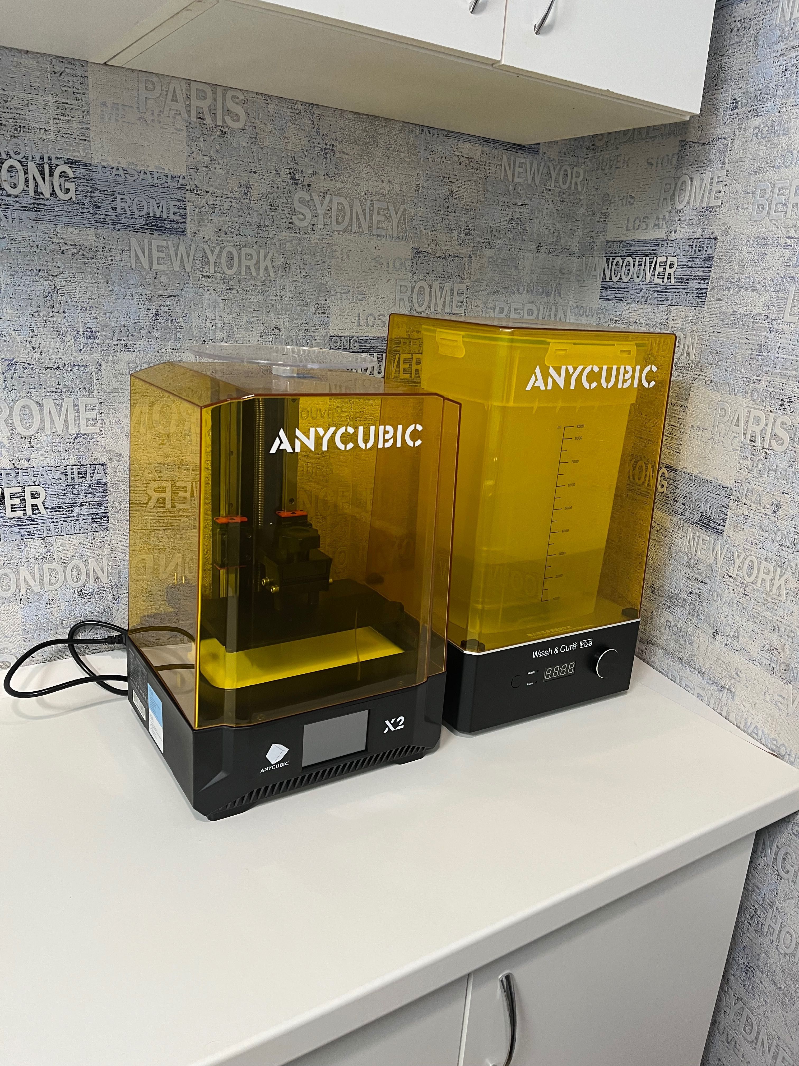 3-D принтер anycubic PHOTON MONO X 2 + anycubic wash and cure plus