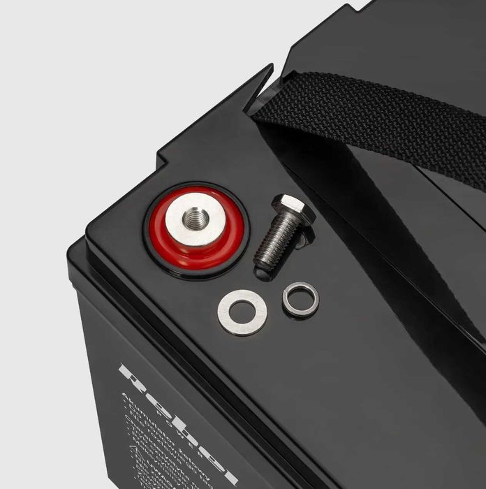 Гелевий акумулятор для ДБЖ та інверторів 100 ампер Rebel BAT0416