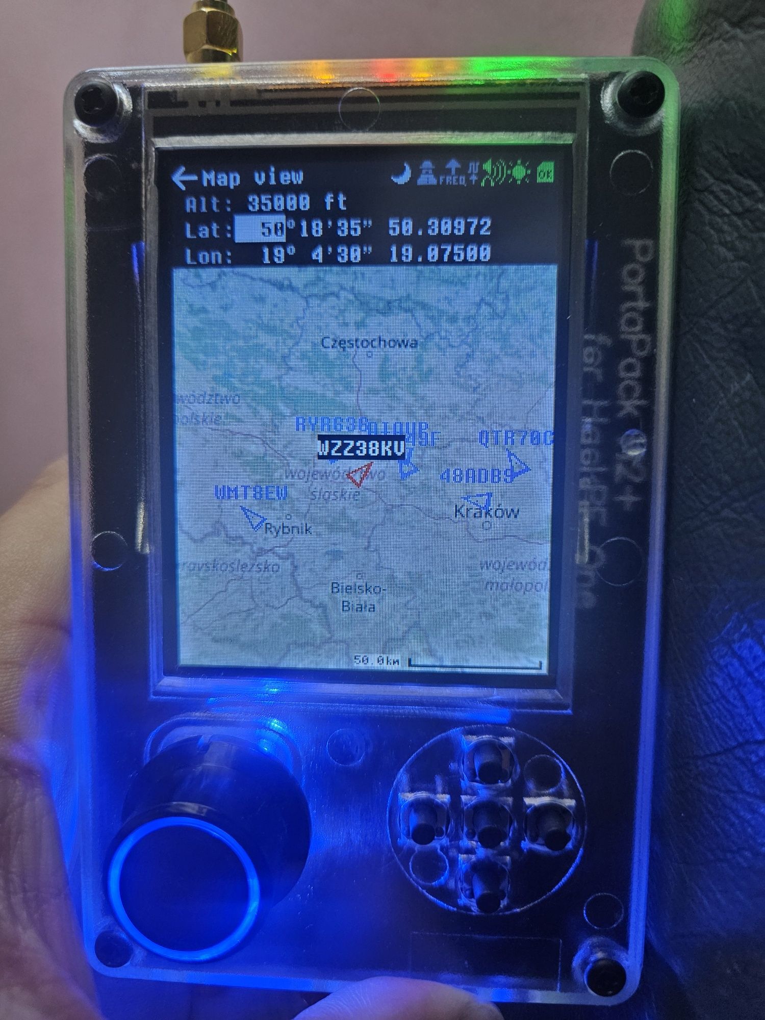 HackRf Portapack H2+ trx transceiver ssb aprs adsb spoof gps bluetooth
