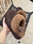 Теплі тапочки ugg коричневі