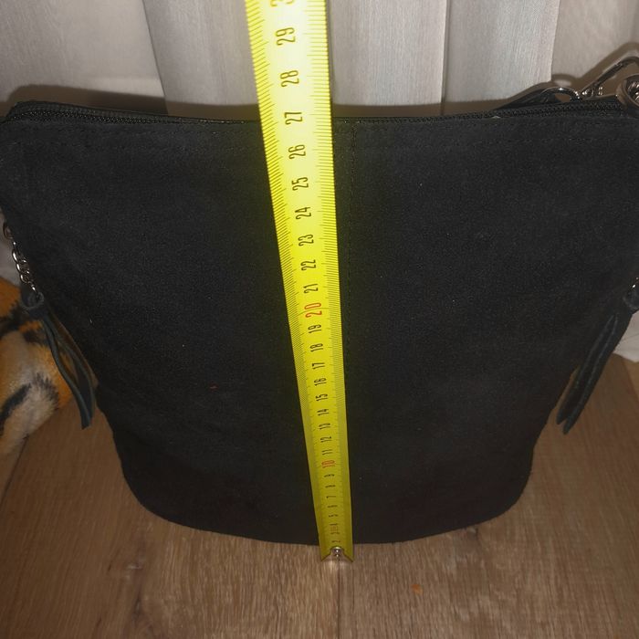 Сумка натур.  замша.