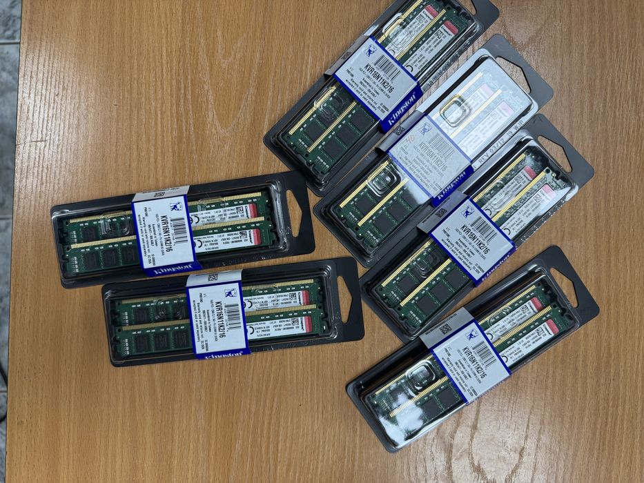 Пам'ять для комп'ютерів Kingston 16 GB (2x8GB) DDR3 (KVR16N11K2/16)