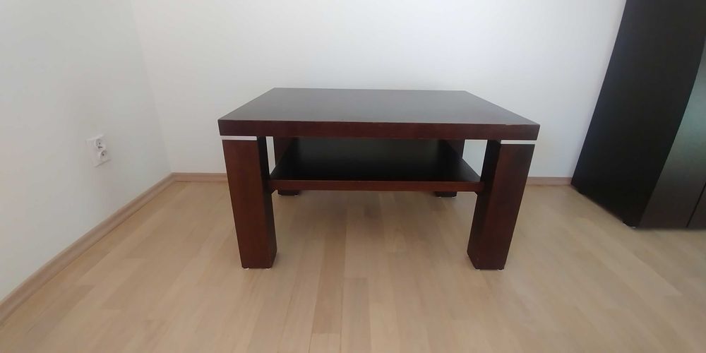 stolik kawowy 80x60 fornir dąb wenge