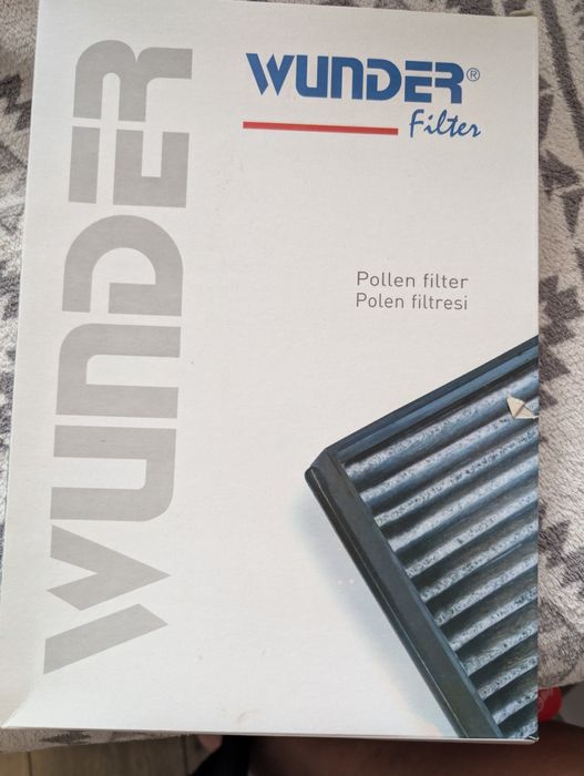 Фильтр салона VW Caddy II/Golf III/Skoda Octavia, WUNDER (WP 101)