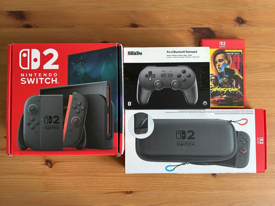 Nintendo Switch 2 | stan idealny | zestaw | zakup z października 2025