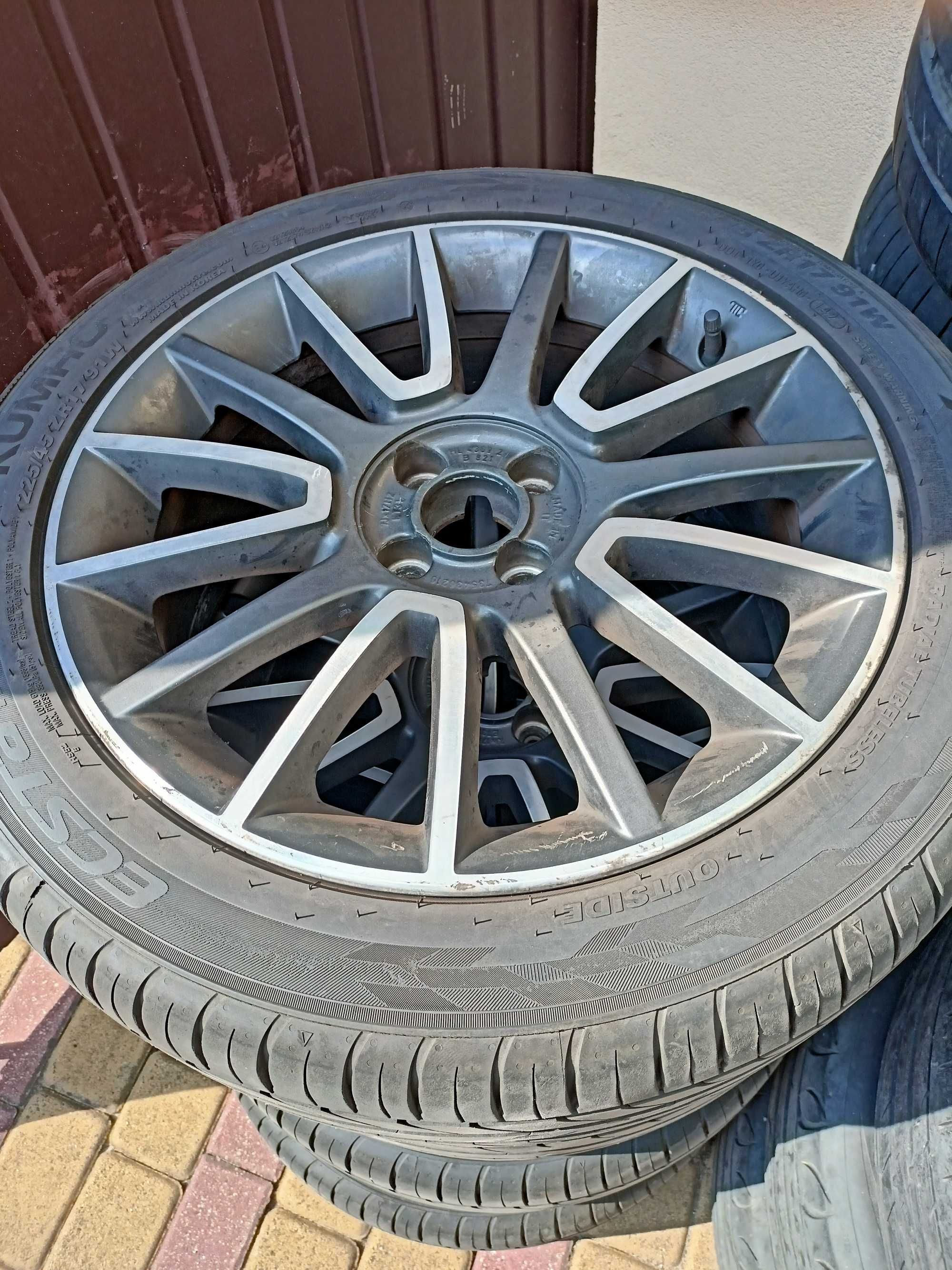 Koła aluminiowe z oponami z 2025 roku-FIAT BRAVO2-225/45R17
