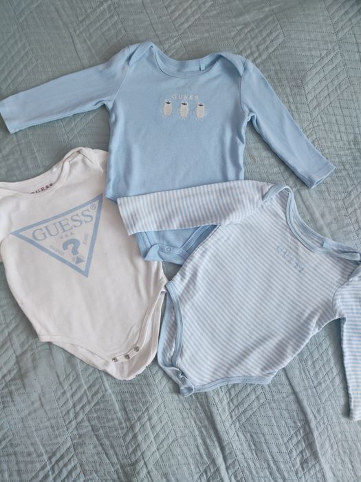 3 pac body 3 body GUESS niemowlęce 62/68