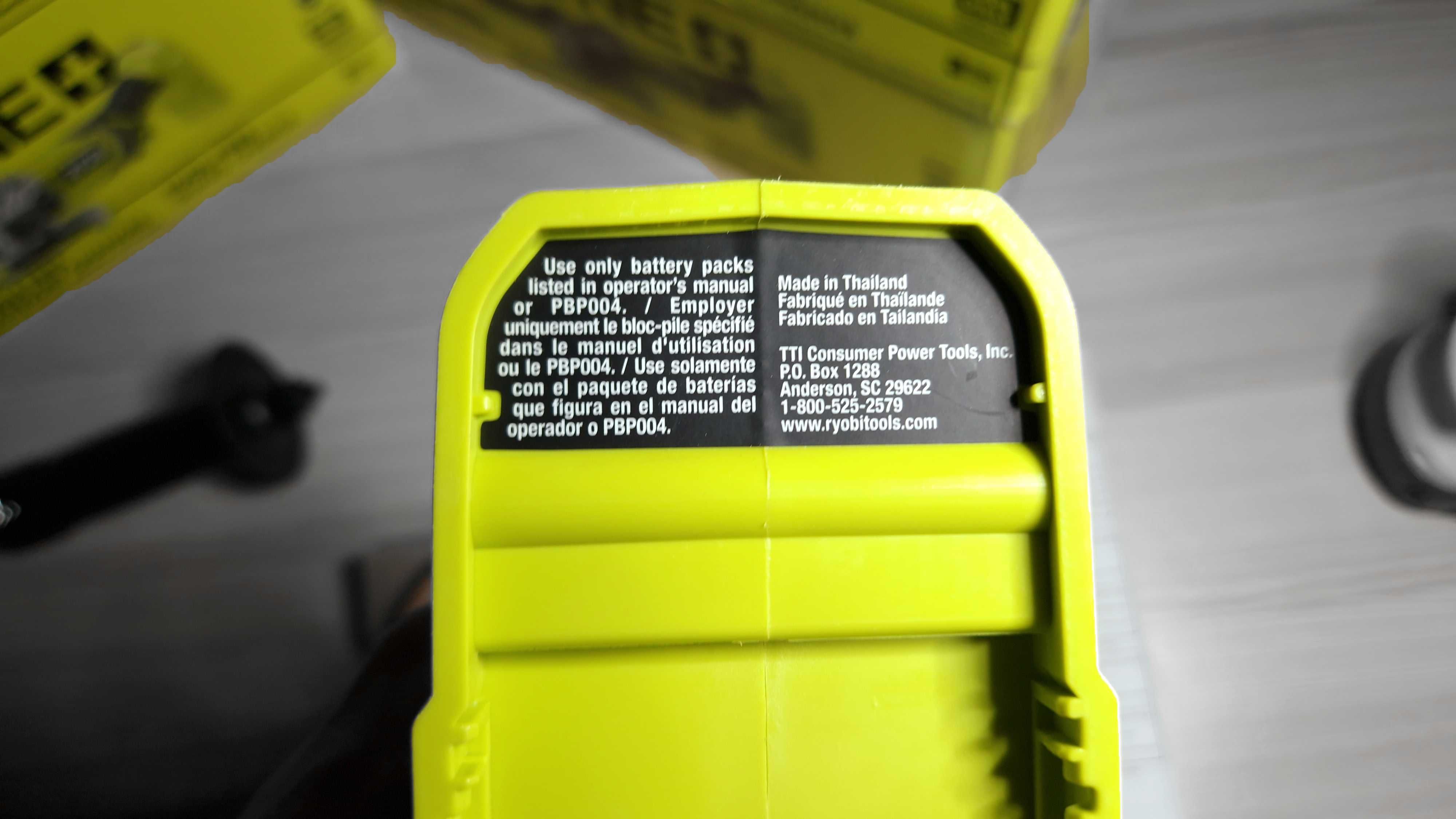 США Болгарка 115мм RYOBI PCL 445 ONE 18v (аккумуляторная ушм)