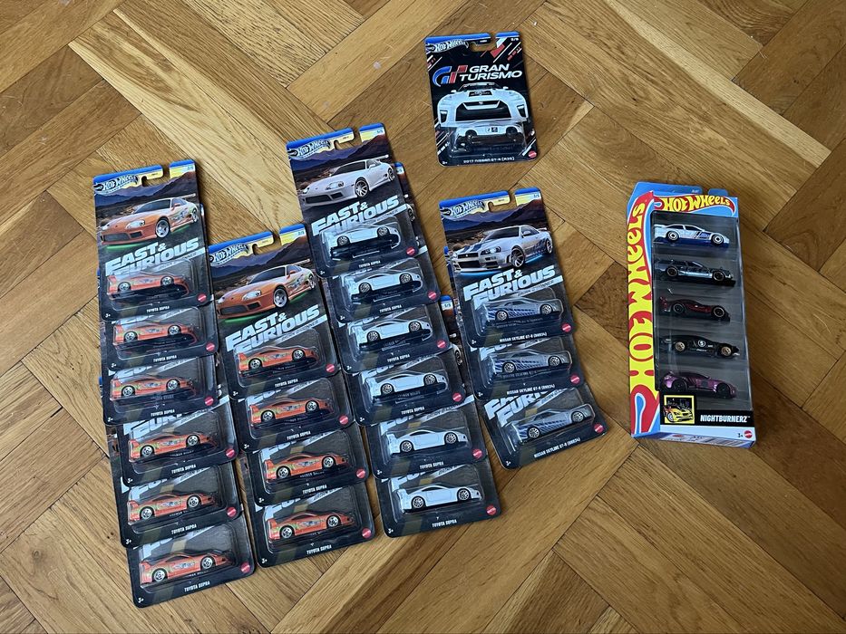 Hot Wheels Nissan Skyline GT-R (BNR34) Fast & Furious Brian O'Conner