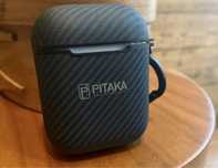 Чехол Pitaka для AirPods 1,2 с беспроводной зарядкой
