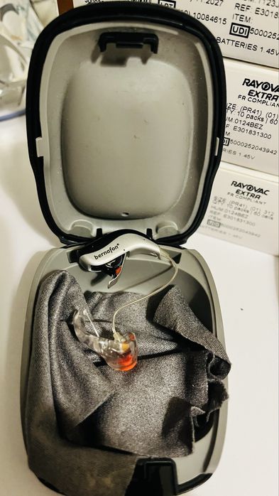 Bernafon Alpha 9 mini Rite T komplet L+P - stan idealny Model premium