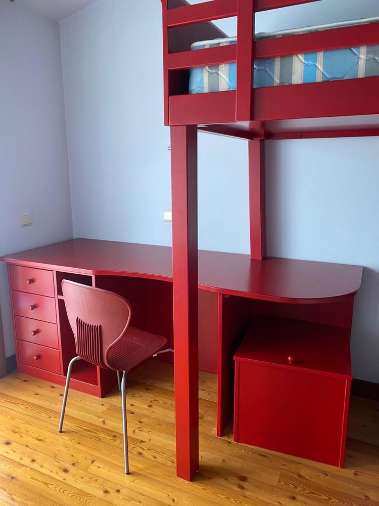 Conjunto Beliche com Secretária
