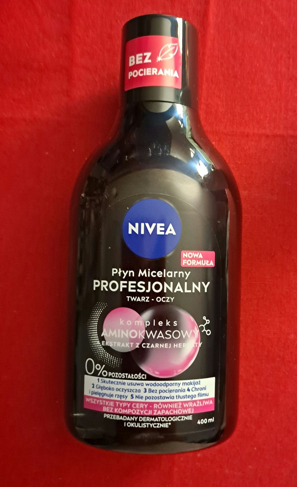 Profesjonaly płyn micelarny Twarz-oczy Nivea