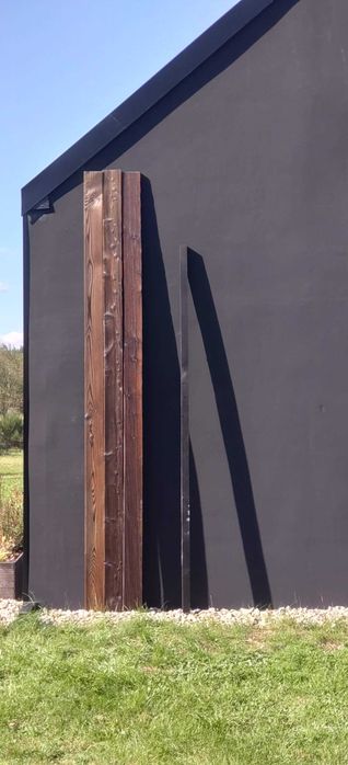 Deska elewacyjna opalana