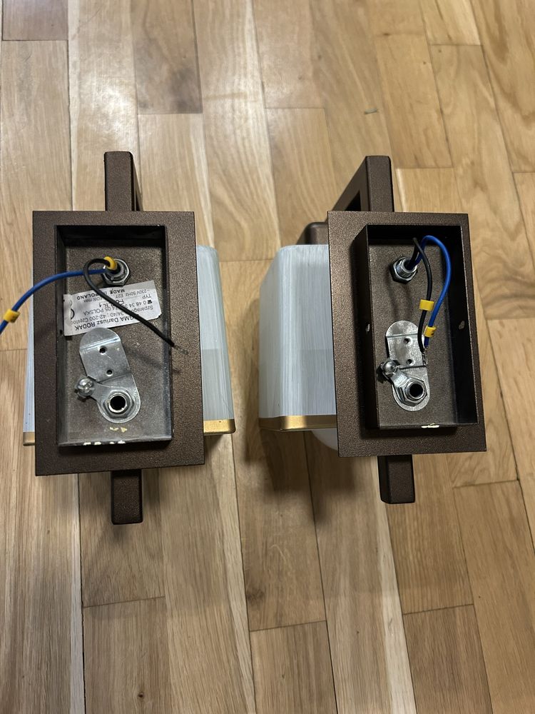 2 lampy Sigma kinkiety