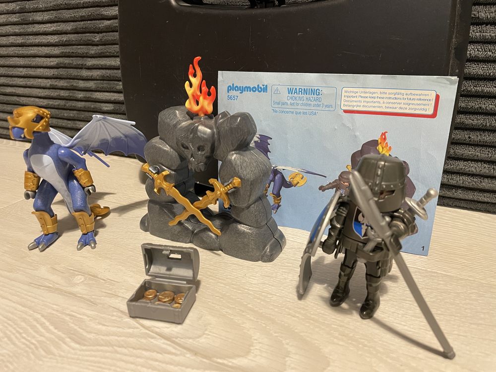 Playmobil 5657 Skrzyneczka Rycerz i smok